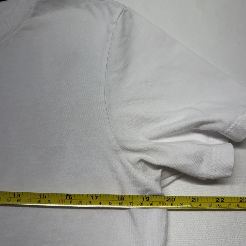 Marithe Francois Girbaud MFG Logo T Shirt White‎ Blue Size M
